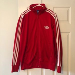 Adidas Men’s 2-Piece Red Tracksuit